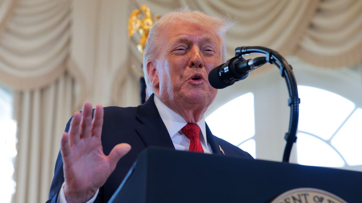 Trump grozi cłami ośmiu europejskim państwom. Za postawę wobec Grenlandii