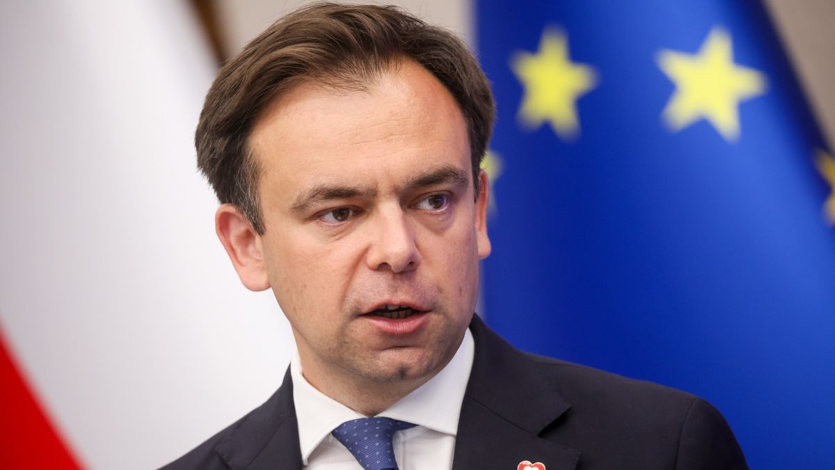 Minister finansów Andrzej Domański