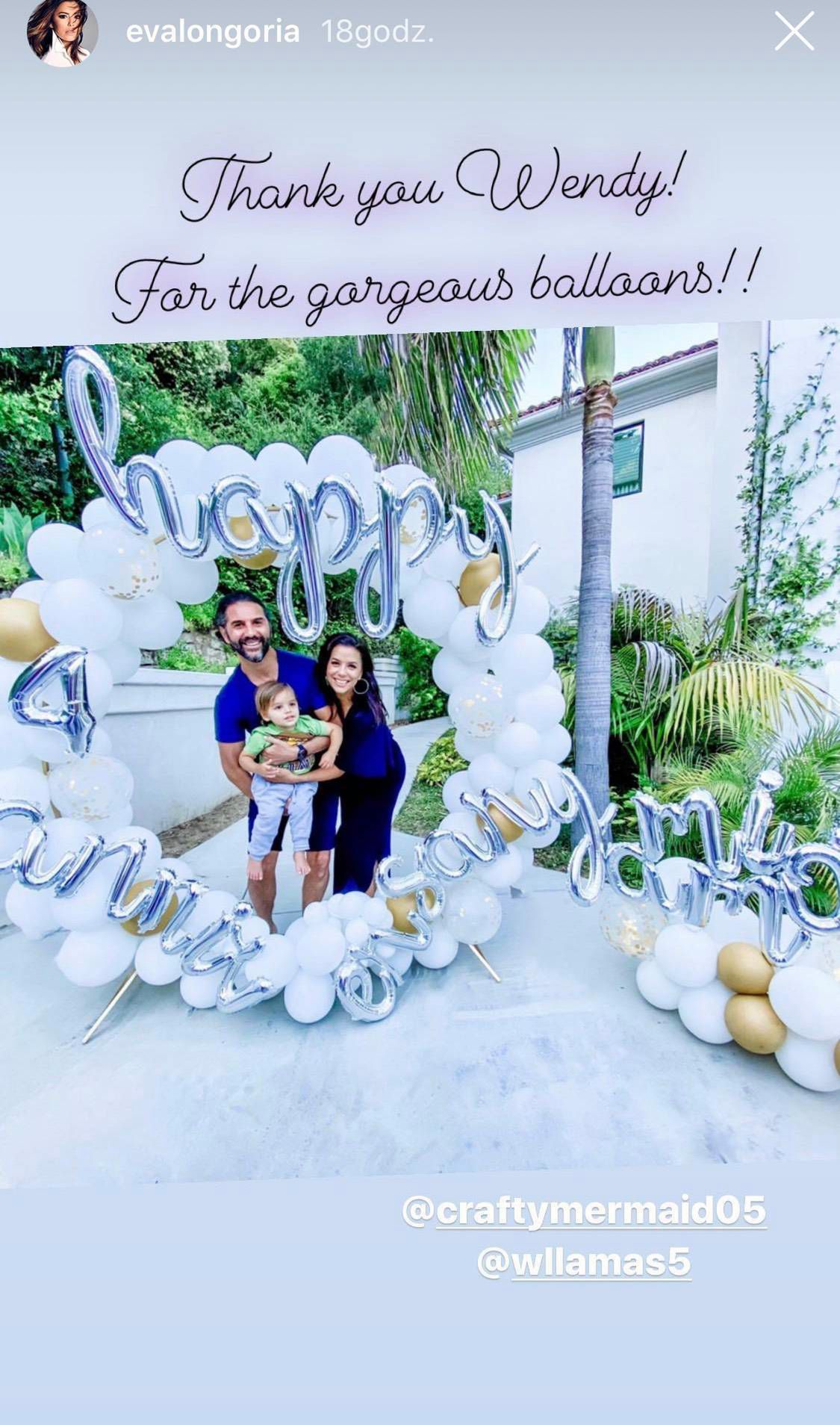 Eva Longoria świętuje rocznicę ślubu