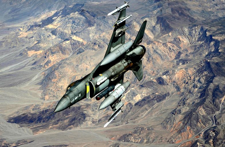 Amerykański F-16 rozbił się w Jordanii