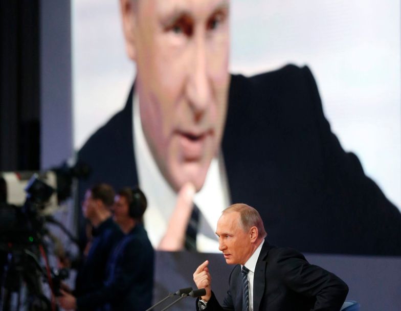 Doroczna konferencja Putina. "Gospodarka Rosji ma już za sobą szczyt kryzysu"