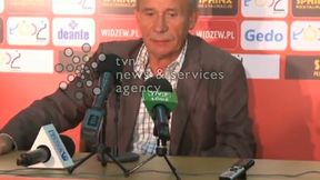Widzew po meczu: Ciężko jest cokolwiek ugrać grając przeciwko dziewięciu obrońcom