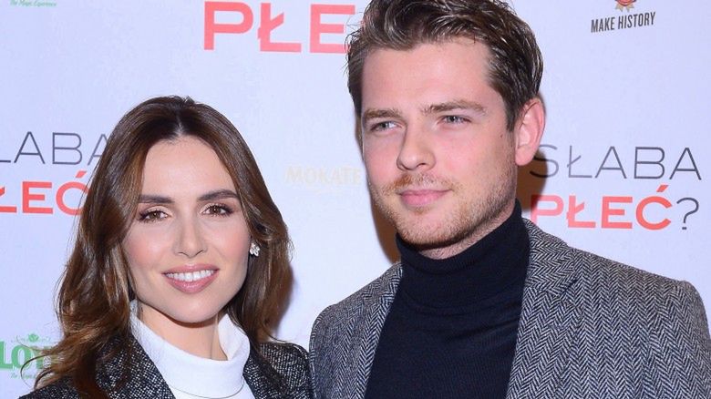 Marta Żmuda Trzebiatowska i Kamil Kula na premierze filmu ,,Słaba Płeć?"