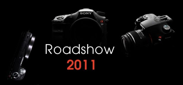 Sony Roadshow 2011 – aparaty w drodze