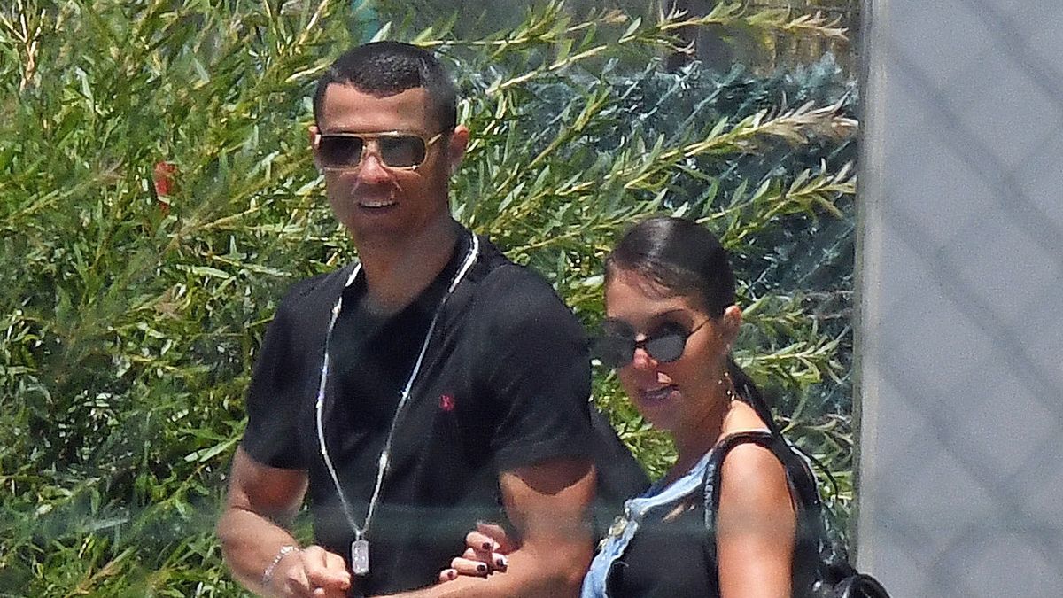 Na zdjęciu od lewej Cristiano Ronaldo i Georgina Rodriguez