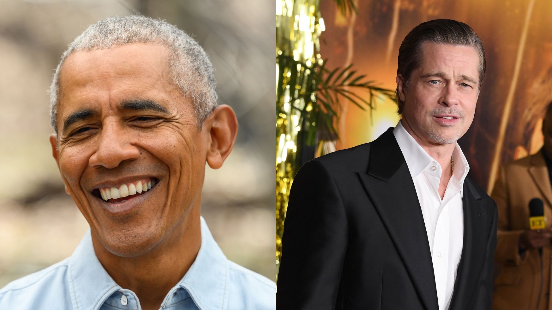 Brad Pitt i Barack Obama