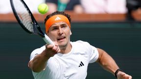 Alexander Zverev pokonał pogromcę Kamila Majchrzaka. Argentyńczyk znów błyszczy w Miami
