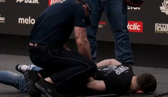 Fame MMA 24. Denis Załęcki dużo cięższy przed walką z policjantem