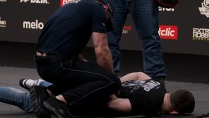 Fame MMA 24. Denis Załęcki dużo cięższy przed walką z policjantem