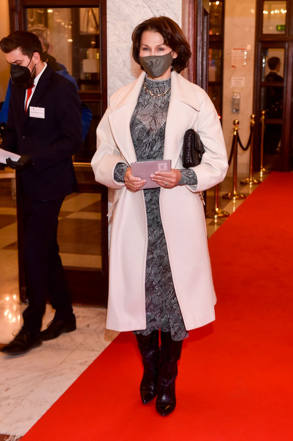 Anna Popek - premiera filmu "Śmierć Zygielbojma"
