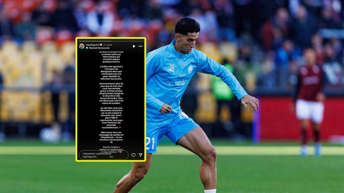 Getty Images / Eurasia Sport Images / Nayef Aguerd i jego wpis