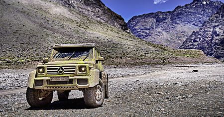 Mercedes-Benz G500 4x4² concept – mniejszy brat terenowego potwora