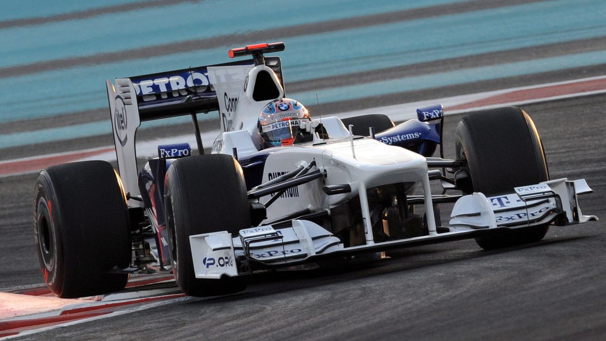 Robert Kubica za kierownicą BMW Sauber