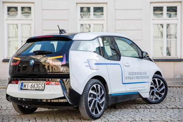 BMW i3 było pierwszym elektrykiem zamówionym przez Kancelarię