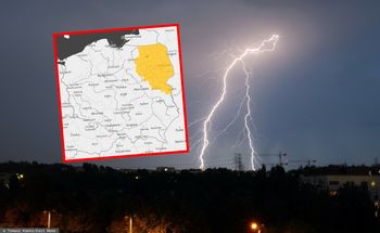 Groźne burze nadciągają nad Polskę. Jest komunikat IMGW