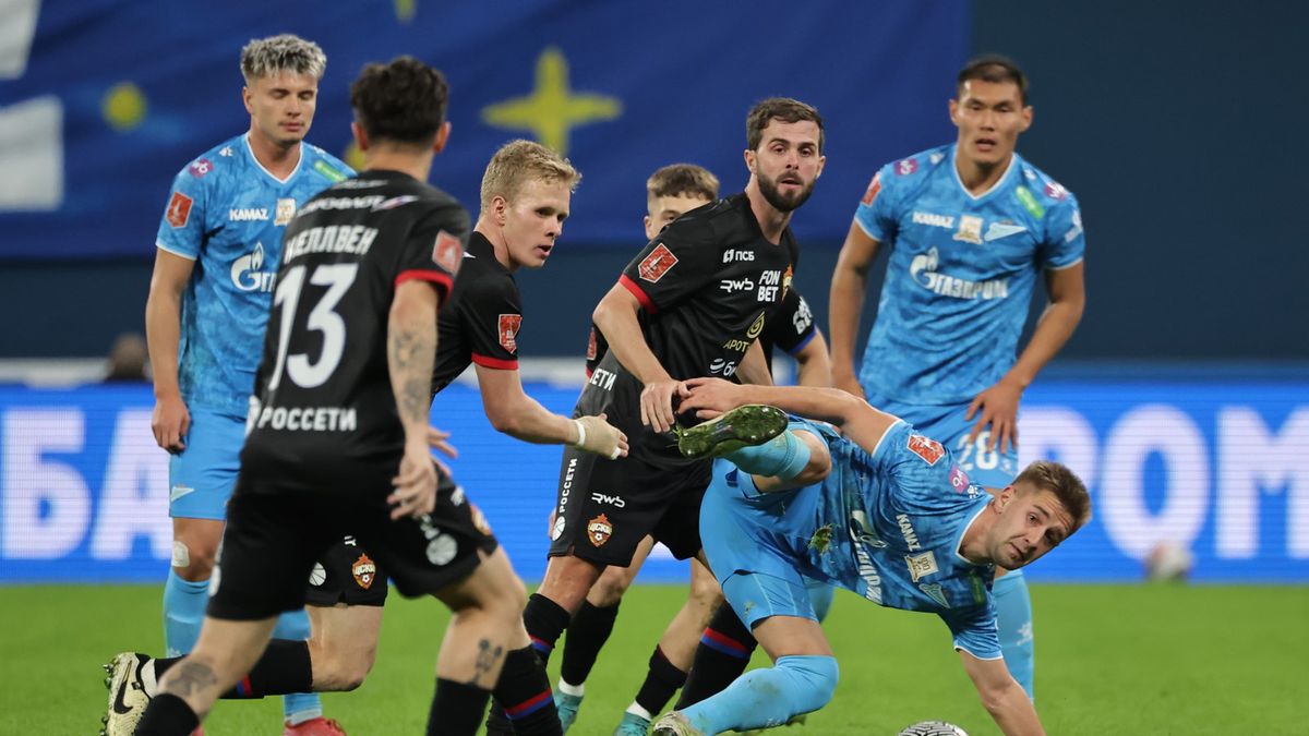 Getty Images / Anatoliy Medved/Icon Sportswire / Na zdjęciu: mecz Zenit Sankt-Petersburg - CSKA Moskwa