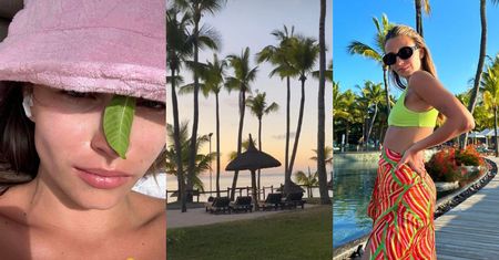 Julia Wieniawa relacjonuje rajskie wakacje na Mauritiusie, pozując w limonkowym topie (ZDJĘCIA)