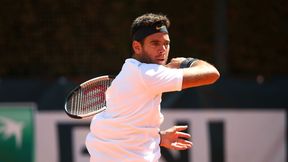 ATP Londyn: Juan Martin del Potro zwycięski, ale poszkodowany. Argentyńczyk musiał się wycofać