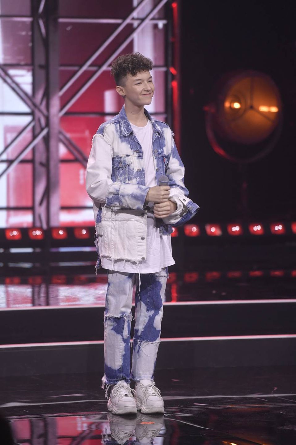 Marcin Maciejczak na Finale The Voice Kids 3