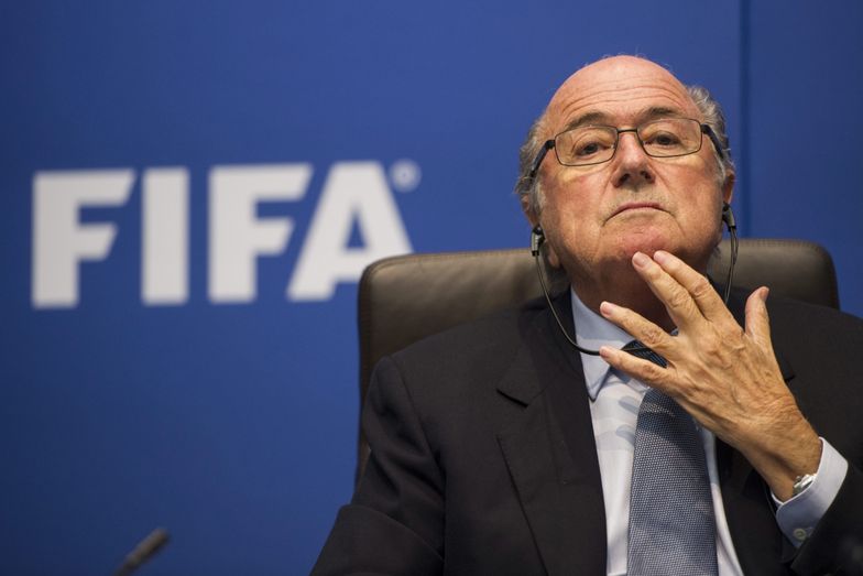 Na zdjęciu przewodniczący FIFA Sepp Blatter