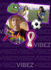 Opaski "One Love" zakazane na mundialu w Katarze. Dziennikarze pokazują tęczę