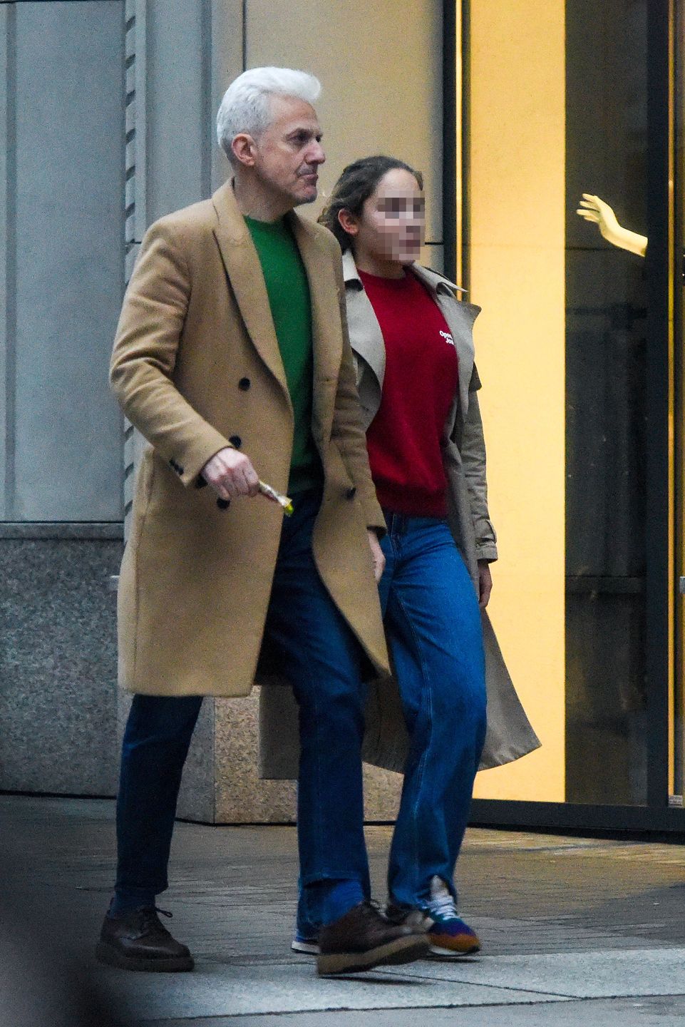 Hubert Urbański z córką