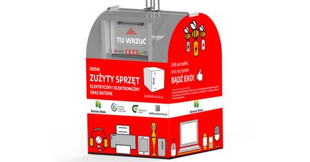 Bielsko-Biała. Łatwiej pozbędziesz się elektrośmieci. Wyrzucisz je do konteneru