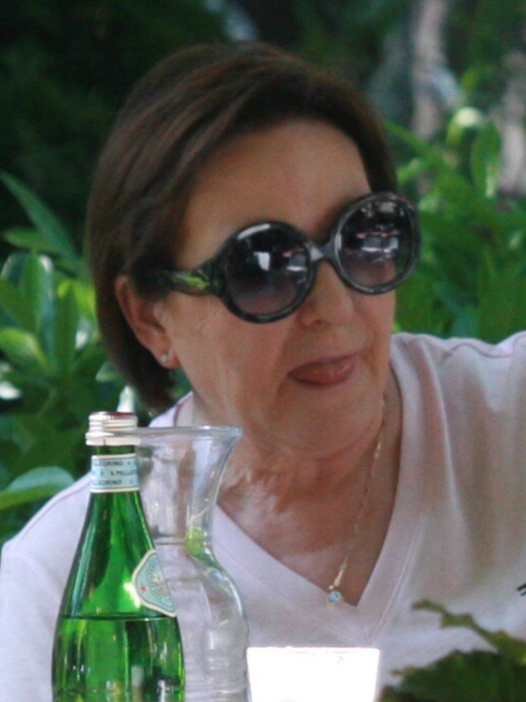 Ewa Kopacz stołuje się z córką i wnukiem w sopockiej knajpie