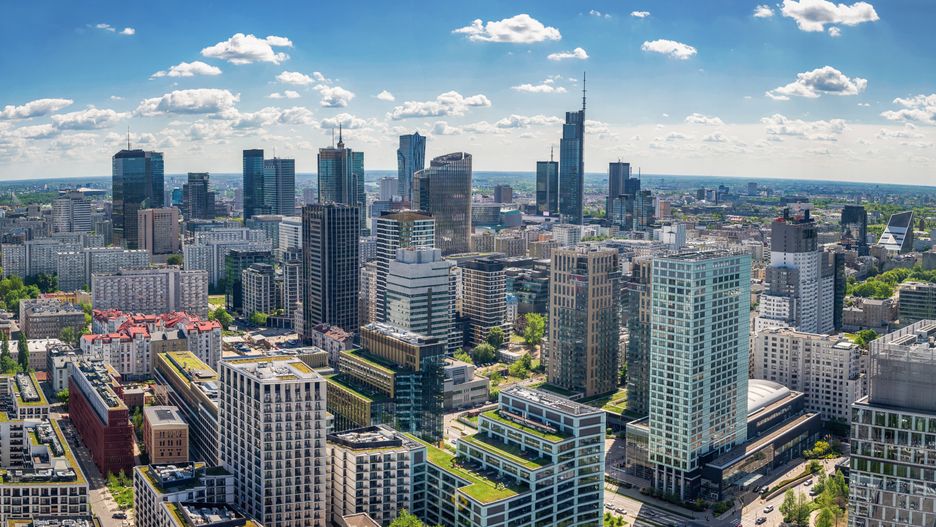 Panorama Warszawy (zdjęcie ilustracyjne) 