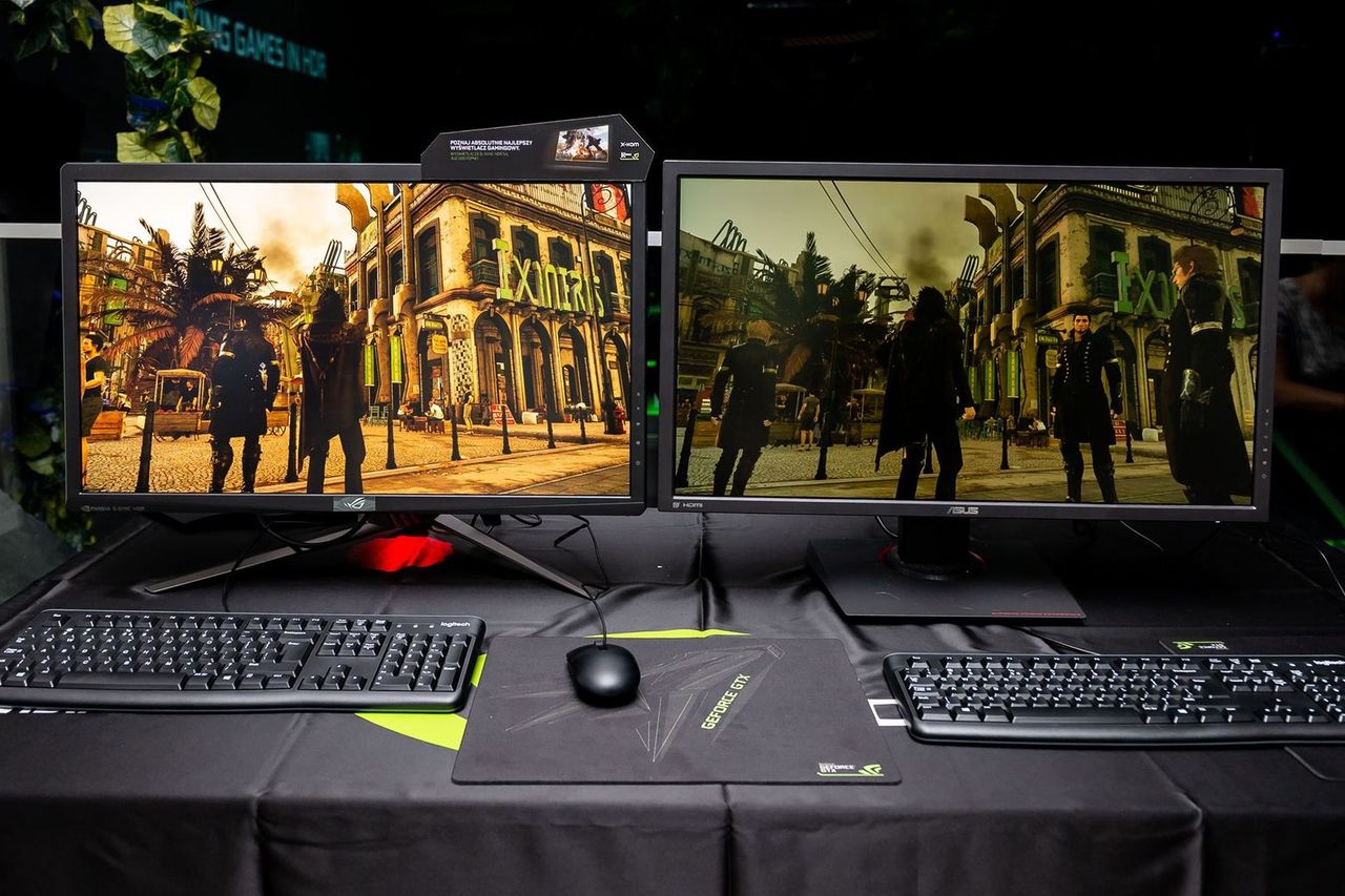 NVIDIA pokazała nowe monitory dla graczy: 4K i świetny obraz dzięki specjalnej folii