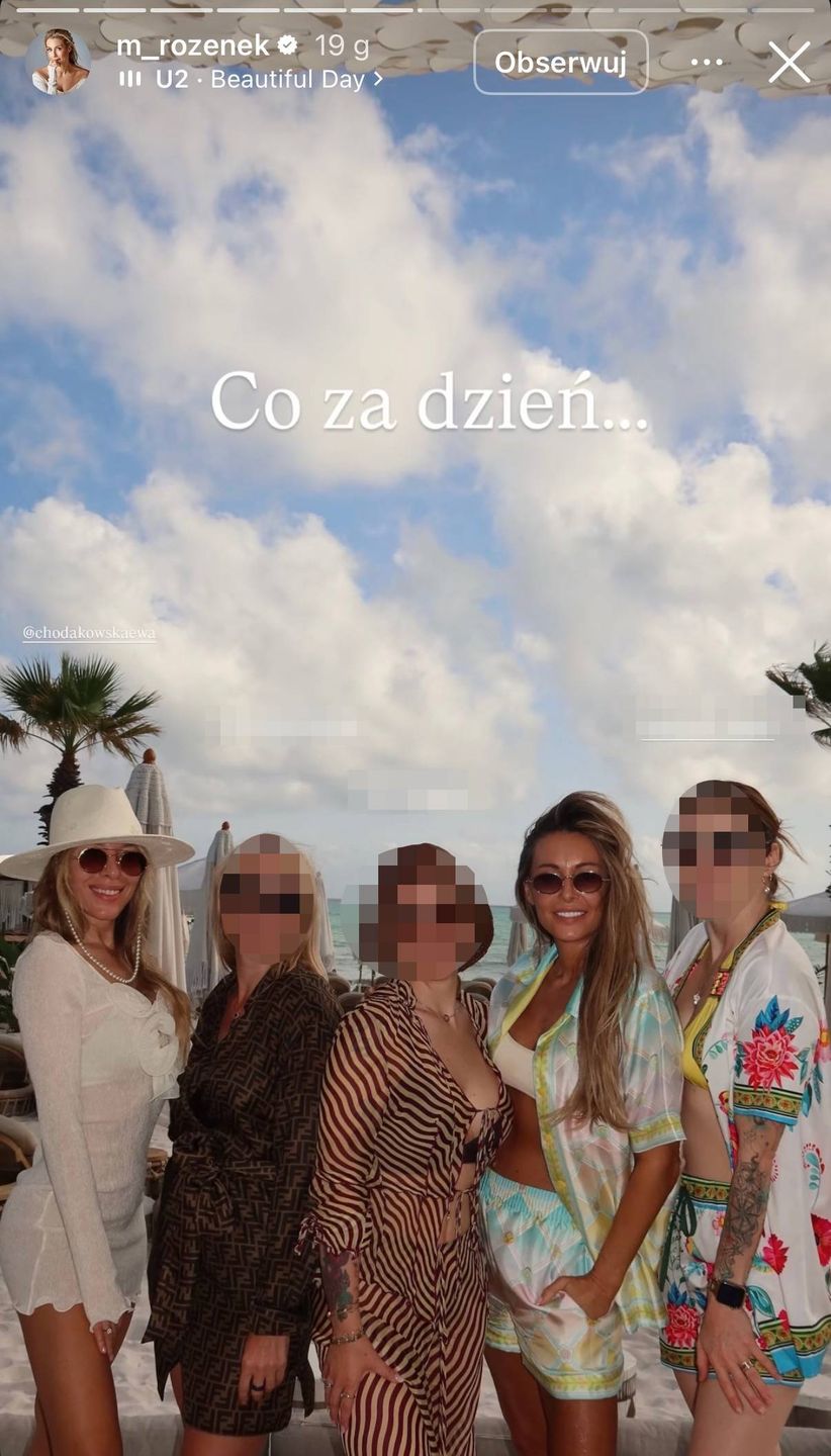 Małgorzata Rozenek-Majdan z koleżankami 