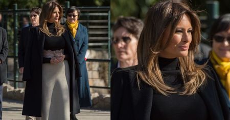 Melania Trump spaceruje przy Wielkim Murze i odwiedza rezerwat pand (ZDJĘCIA)