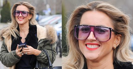 Karolina Szostak idzie na manicure w okularach za 3,5 tysiąca złotych (ZDJĘCIA)