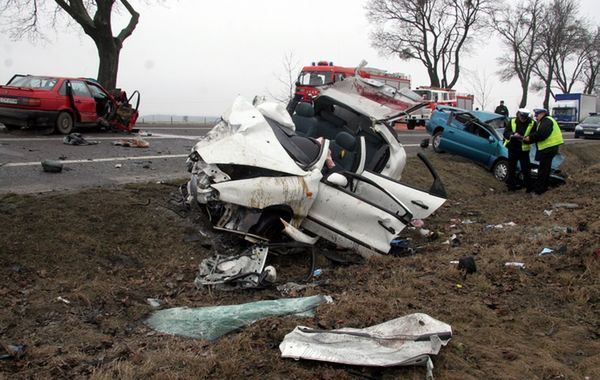 Tragiczny wypadek na drodze Lublin Zamość WP Moto