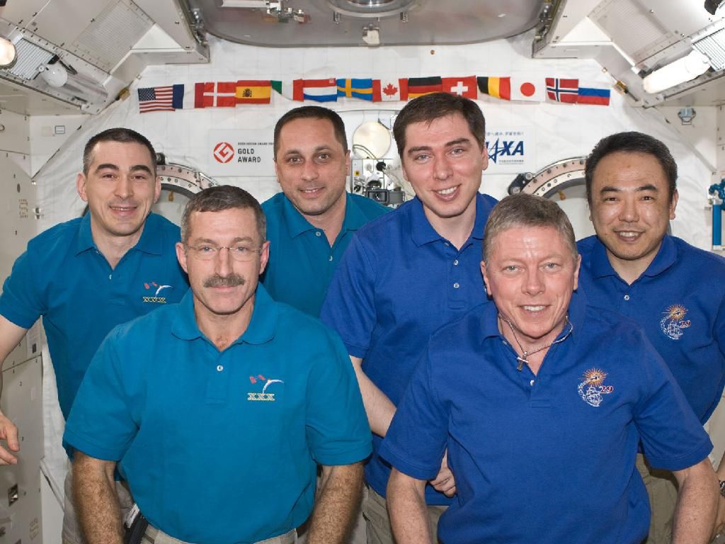 Załoga ISS (fot. NASA)