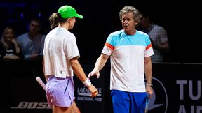 Roig ciągle zwracał na to uwagę Świątek. Tak wyglądał trening