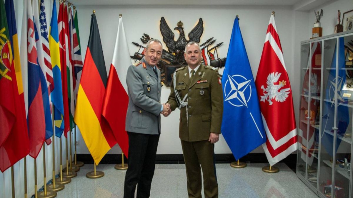 Spotkanie gen. Wiesława Kukuły z gen. Carstenem Breuerem