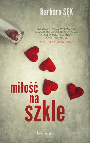 Recenzja książki "Miłość na szkle" Barbary Sęk od Wydawnictwa Świat Książki