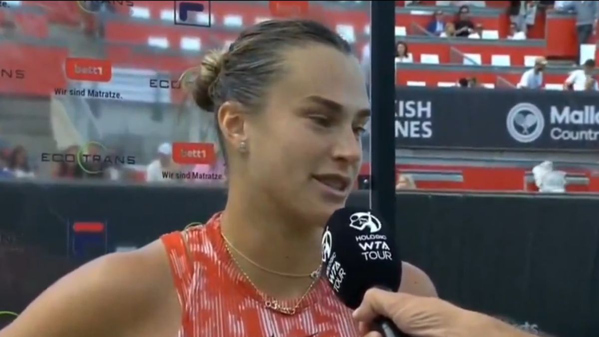 Zdjęcie okładkowe artykułu: Twitter / The Tennis Letter / Na zdjęciu: Aryna Sabalenka