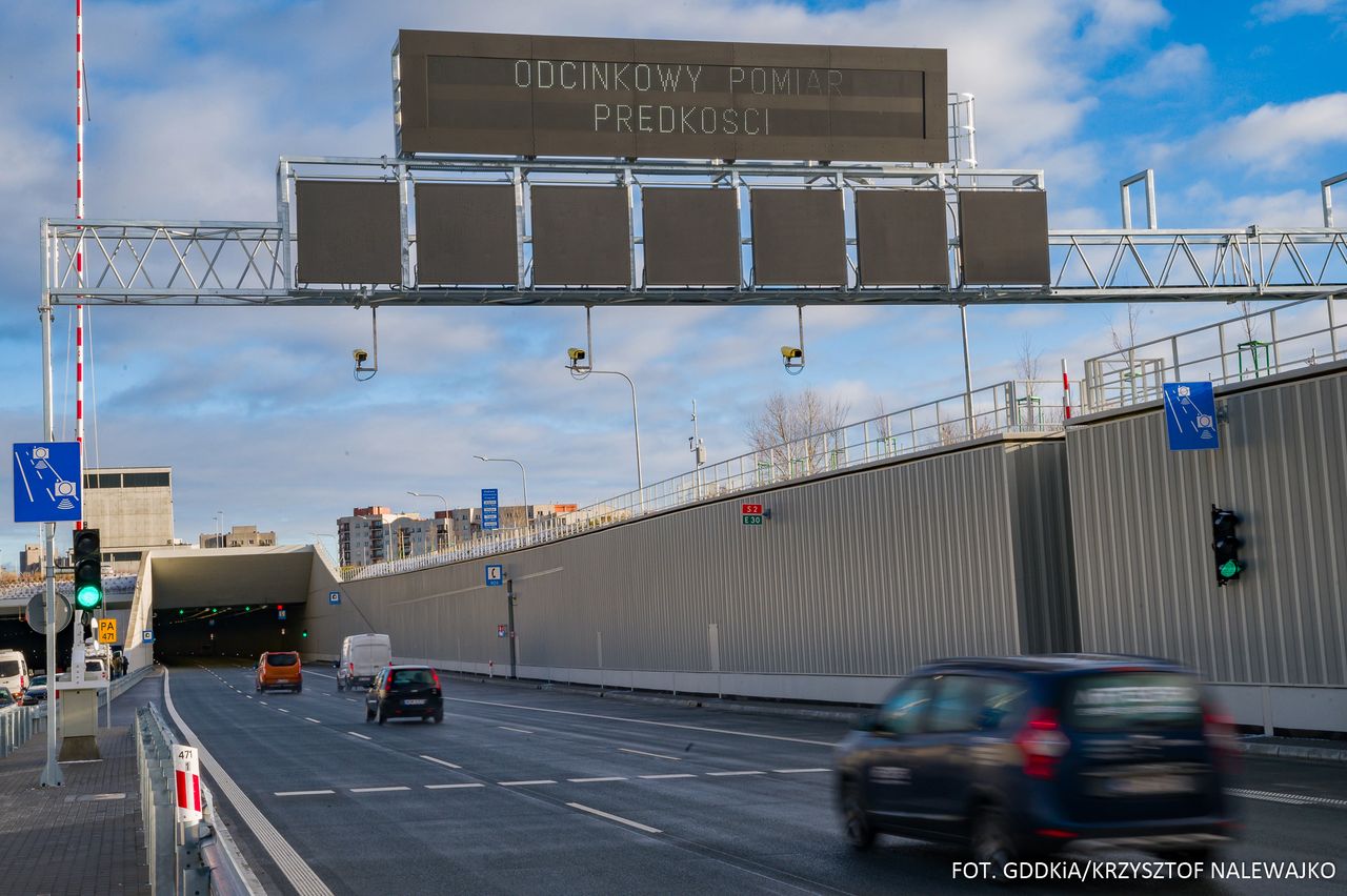 Najdłuższy tunel z ograniczeniami. Limity jak na S8