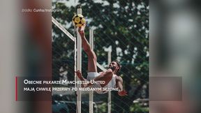#dziejesiewsporcie: Wypoczywa na sportowo. Nowa gwiazda Manchesteru United nie próżnuje