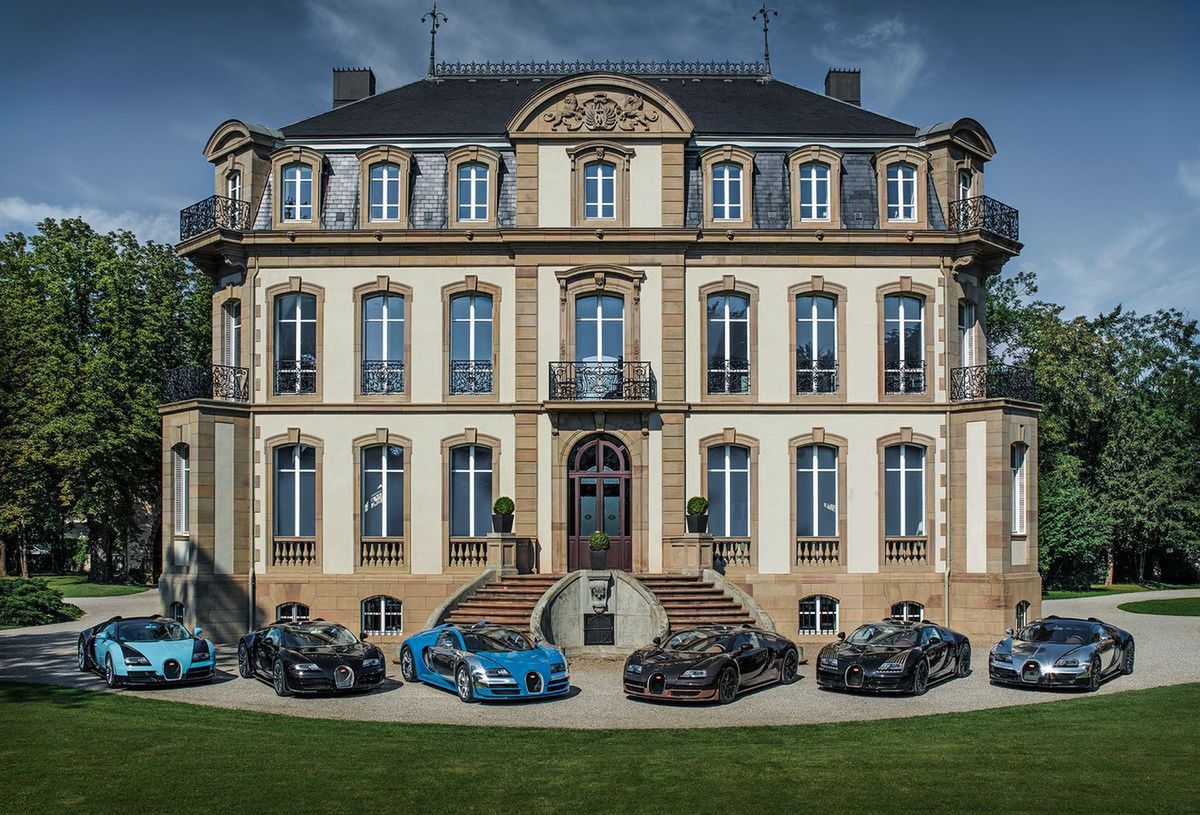 Les Légendes de Bugatti to seria składająca się z sześciu wersji. Każda z nich posiada tylko 3 egzemplarze