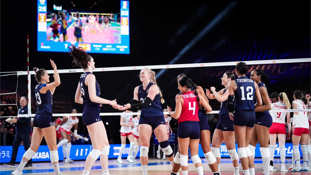 Materiały prasowe / VolleyballWorld / Na zdjęciu: reprezentacja USA