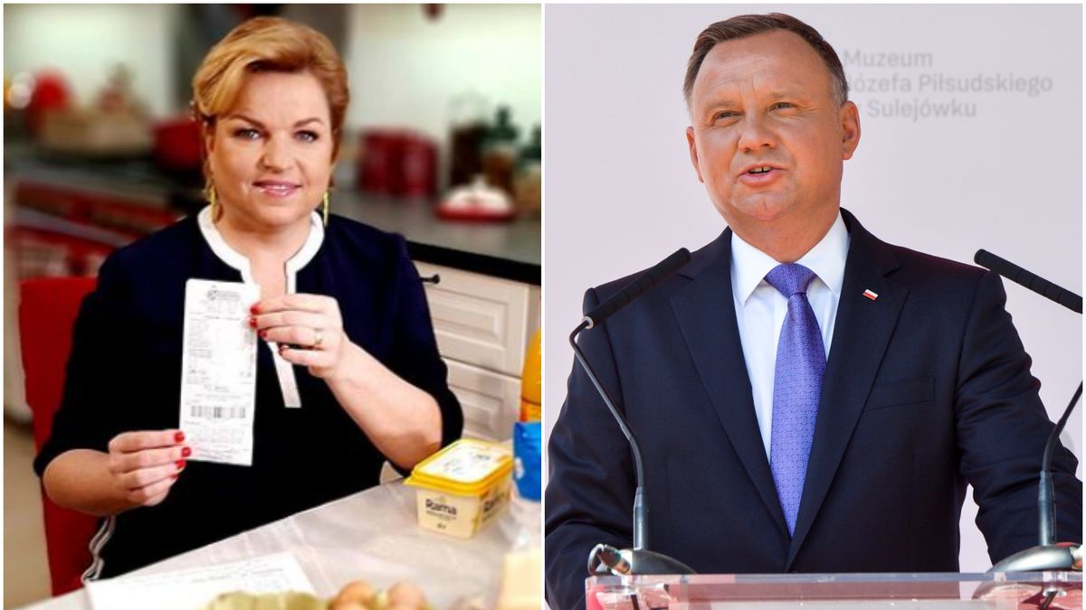Katarzyna Bosacka, Andrzej Duda 