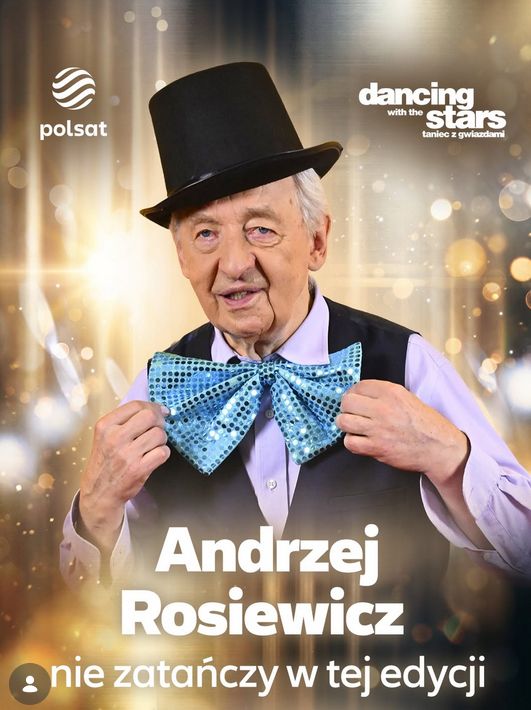 Andrzej Rosiewicz nie wystąpi w "Tańcu z gwiazdami"