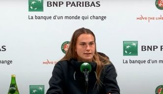 Sabalenka jednoznacznie o wojnie w Ukrainie. "Powtórzę to"