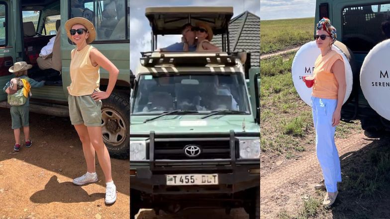 Katarzyna Zielińska relacjonuje wakacje na safari