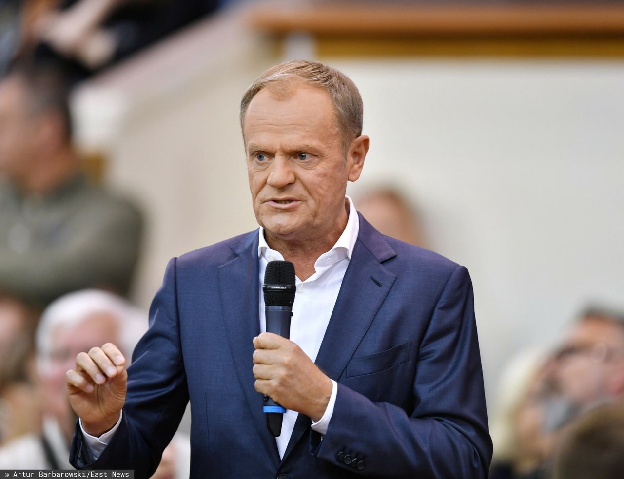 Tusk na Pomorzu. Zakpił z Kaczyńskiego