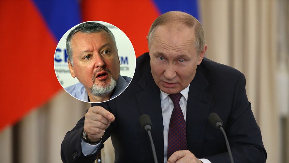 Igor Girkin i Władimir Putin