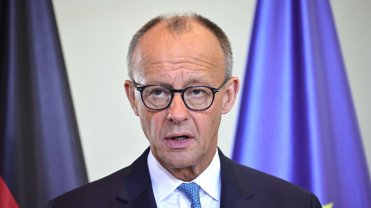 Merz Receives Canadian Premier Carney
BERLIN, GERMANY - AUGUST 26: German Chancellor Friedrich Merz attends a joint press conference with Canadian Prime Minister Mark Carney (not pictured) following talks at the Chancellery on August 26, 2025 in Berlin, Germany. Carney is visiting Germany, Poland and Latvia this week to reportedly speak with leaders on issues including trade, defence and energy. (Photo by Omer Messinger/Getty Images)
Omer Messinger